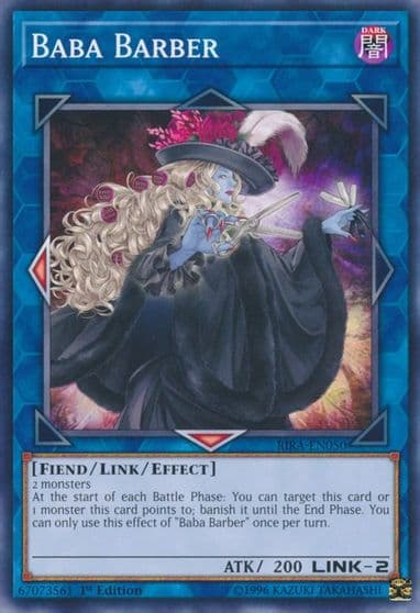 Baba Barber Rising Rampage Yu-Gi-Oh! card