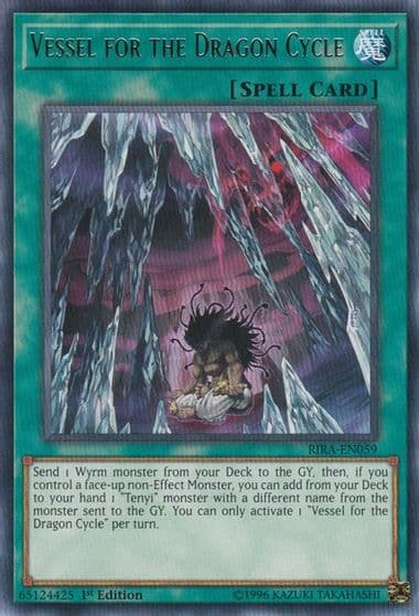 Vessel for the Dragon Cycle Rising Rampage Yu-Gi-Oh! card