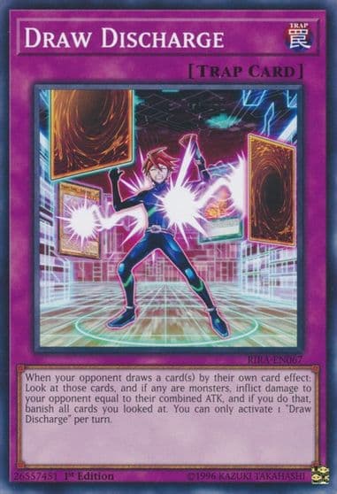 Draw Discharge Rising Rampage Yu-Gi-Oh! card