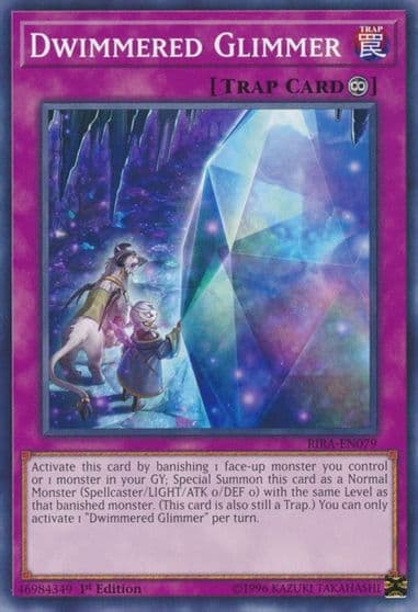 Dwimmered Glimmer Rising Rampage Yu-Gi-Oh! card