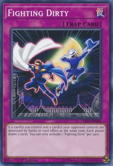 Fighting Dirty Rising Rampage Yu-Gi-Oh! card