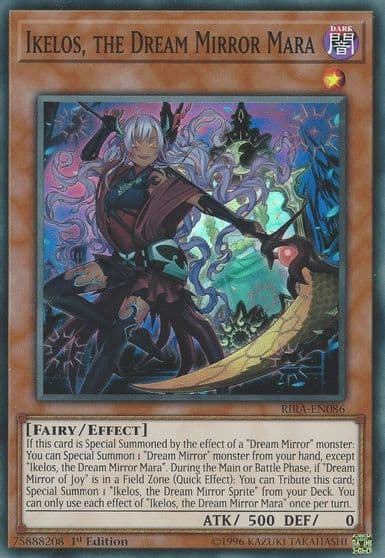 Ikelos the Dream Mirror Mara Rising Rampage Yu-Gi-Oh! card