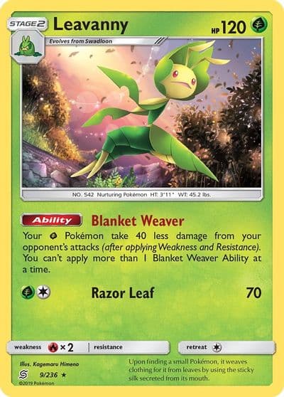 Leavanny SM - Unified Minds Pokemon card