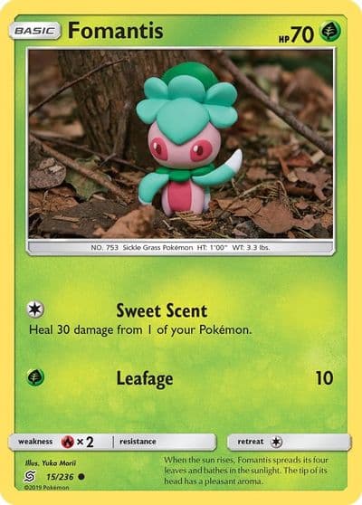 Fomantis SM - Unified Minds Pokemon card