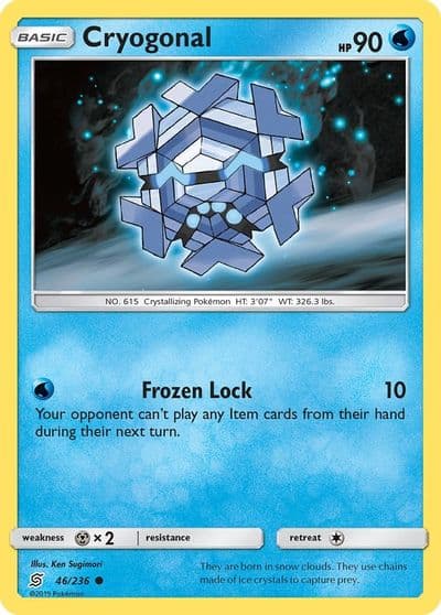 Cryogonal SM - Unified Minds Pokemon card