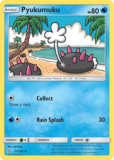 Pyukumuku SM - Unified Minds Pokemon card