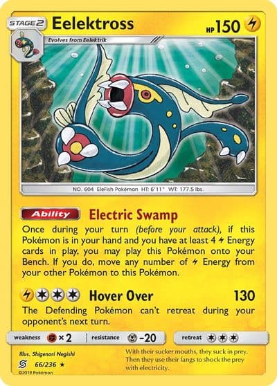 Eelektross SM - Unified Minds Pokemon card