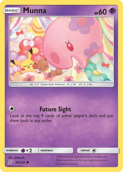 Munna SM - Unified Minds Pokemon card