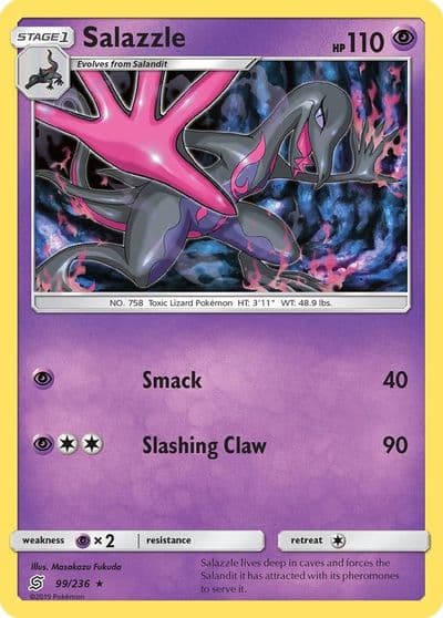 Salazzle (99) SM - Unified Minds Pokemon card