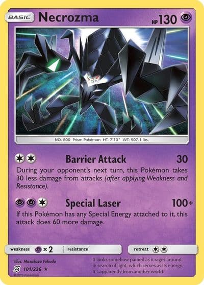 Necrozma SM - Unified Minds Pokemon card