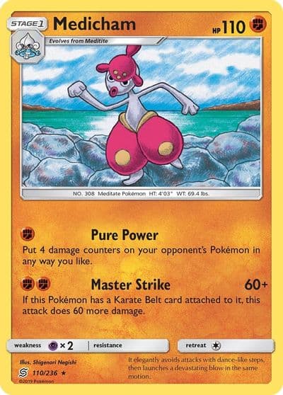 Medicham SM - Unified Minds Pokemon card
