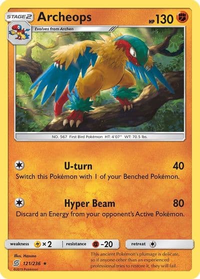 Archeops SM - Unified Minds Pokemon card