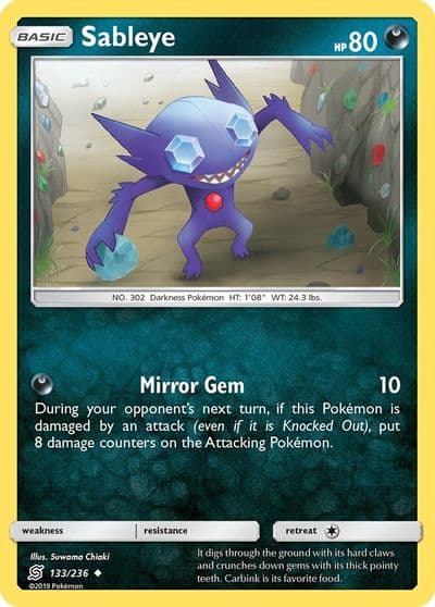 Sableye SM - Unified Minds Pokemon card