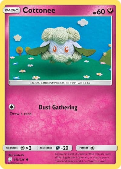 Cottonee SM - Unified Minds Pokemon card