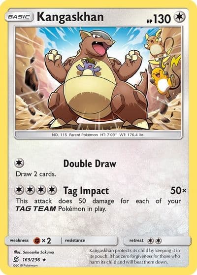 Kangaskhan SM - Unified Minds Pokemon card