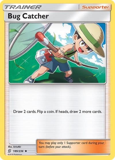 Bug Catcher SM - Unified Minds Pokemon card