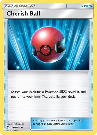 Cherish Ball SM - Unified Minds Pokemon card