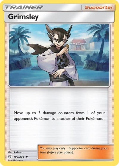 Grimsley SM - Unified Minds Pokemon card