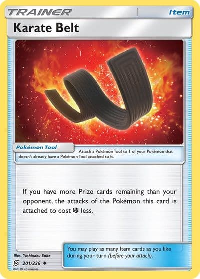 Karate Belt SM - Unified Minds Pokemon card