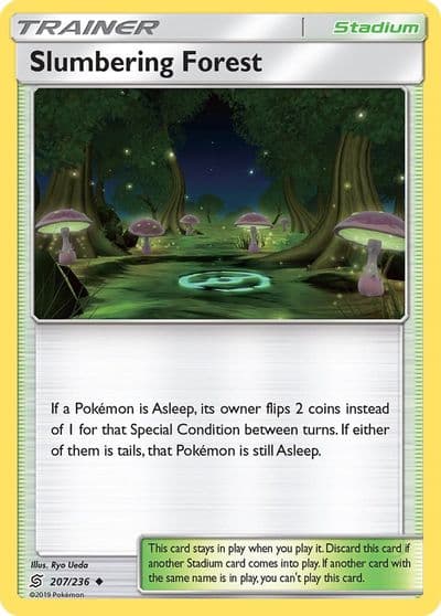 Slumbering Forest SM - Unified Minds Pokemon card