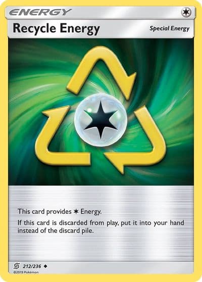 Recycle Energy SM - Unified Minds Pokemon card