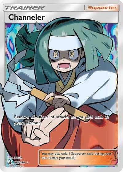 Channeler (Full Art) SM - Unified Minds Pokemon card