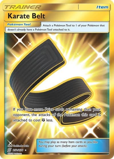 Karate Belt (Secret) SM - Unified Minds Pokemon card