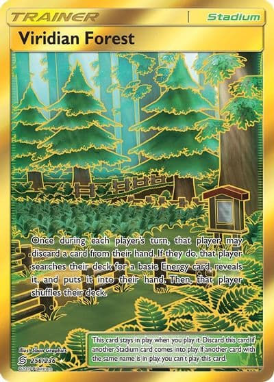 Viridian Forest (Secret) SM - Unified Minds Pokemon card