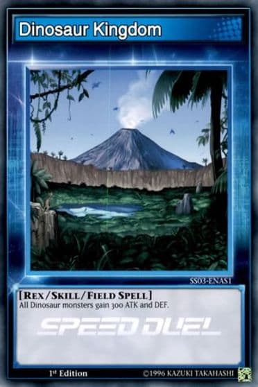 Dinosaur Kingdom Speed Duel Decks: Ultimate Predators Yu-Gi-Oh! card
