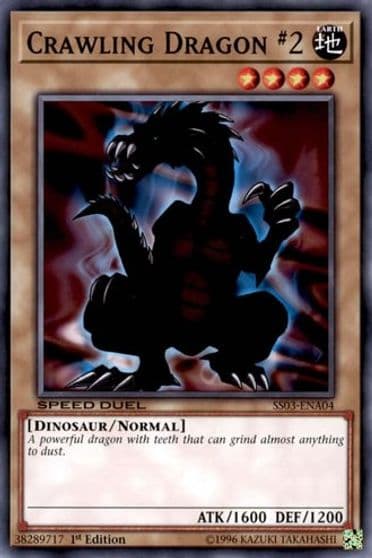 Crawling Dragon 2 Speed Duel Decks: Ultimate Predators Yu-Gi-Oh! card
