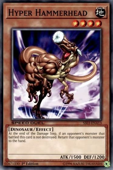 Hyper Hammerhead Speed Duel Decks: Ultimate Predators Yu-Gi-Oh! card