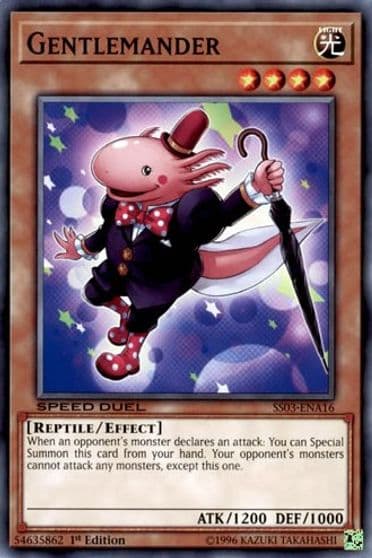 Gentlemander Speed Duel Decks: Ultimate Predators Yu-Gi-Oh! card