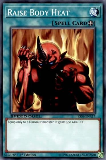 Raise Body Heat Speed Duel Decks: Ultimate Predators Yu-Gi-Oh! card