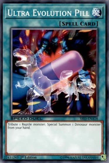 Ultra Evolution Pill Speed Duel Decks: Ultimate Predators Yu-Gi-Oh! card