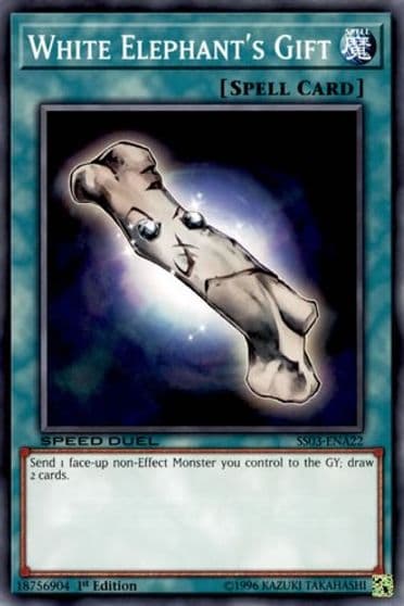 White Elephants Gift A Speed Duel Decks: Ultimate Predators Yu-Gi-Oh! card