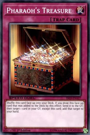 Pharaohs Treasure Speed Duel Decks: Ultimate Predators Yu-Gi-Oh! card