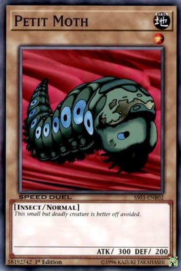 Petit Moth Speed Duel Decks: Ultimate Predators Yu-Gi-Oh! card