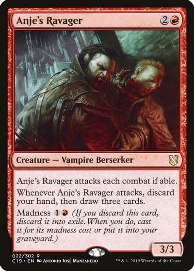 Anjes Ravager Commander 2019 Magic card