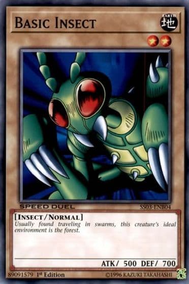 Basic Insect Speed Duel Decks: Ultimate Predators Yu-Gi-Oh! card