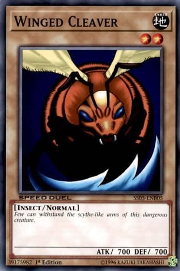 Winged Cleaver Speed Duel Decks: Ultimate Predators Yu-Gi-Oh! card