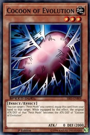 Cocoon of Evolution Speed Duel Decks: Ultimate Predators Yu-Gi-Oh! card