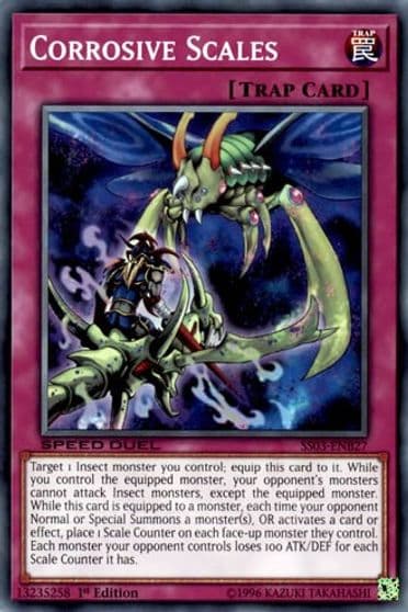 Corrosive Scales Speed Duel Decks: Ultimate Predators Yu-Gi-Oh! card