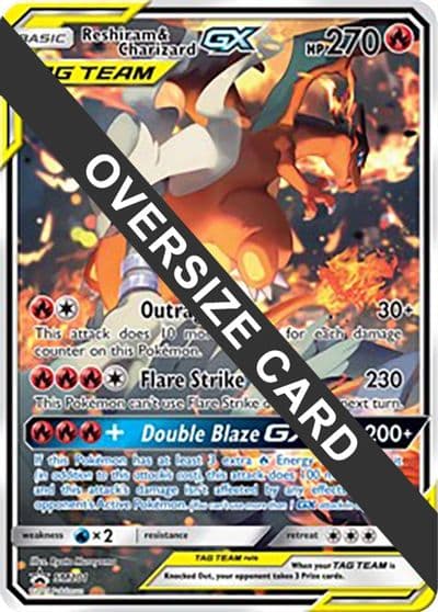 Reshiram & Charizard GX - SM201 Jumbo Cards Pokemon card