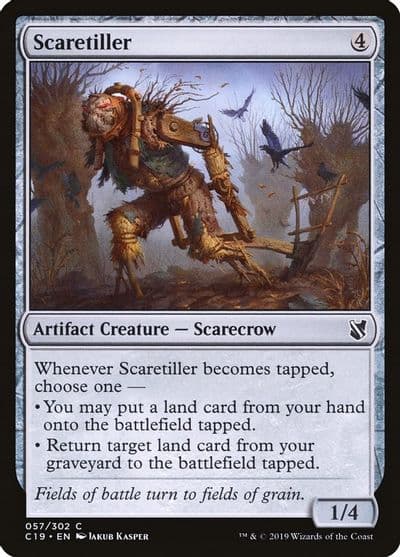 Scaretiller Commander 2019 Magic card