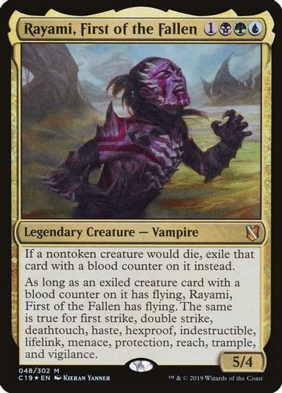 Rayami First of the Fallen Commander 2019 Magic card