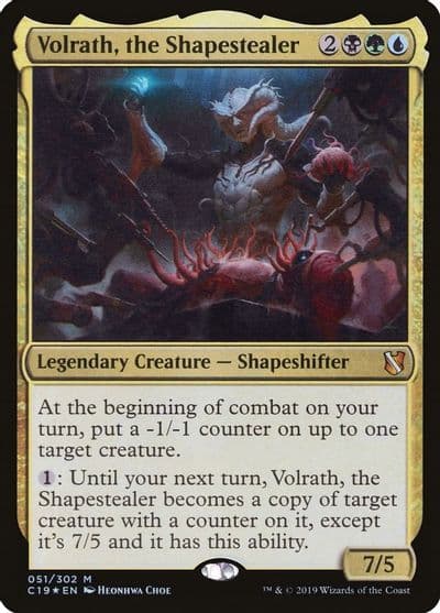 Volrath the Shapestealer Commander 2019 Magic card
