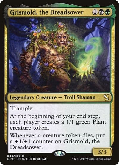 Grismold the Dreadsower Commander 2019 Magic card