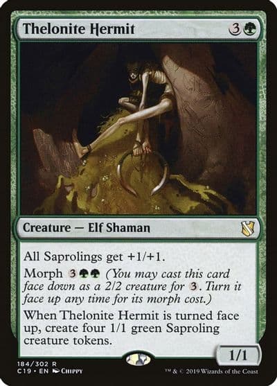Thelonite Hermit Commander 2019 Magic card