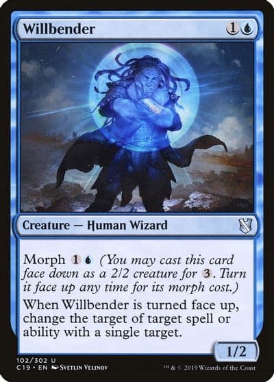Willbender Commander 2019 Magic card