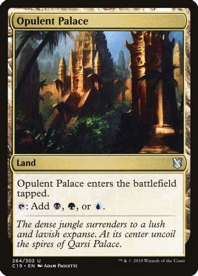 Opulent Palace Commander 2019 Magic card